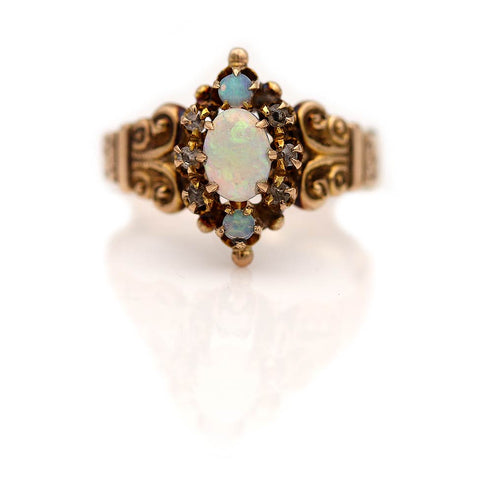 Opal Meaning (2022) – Vintage Diamond Ring