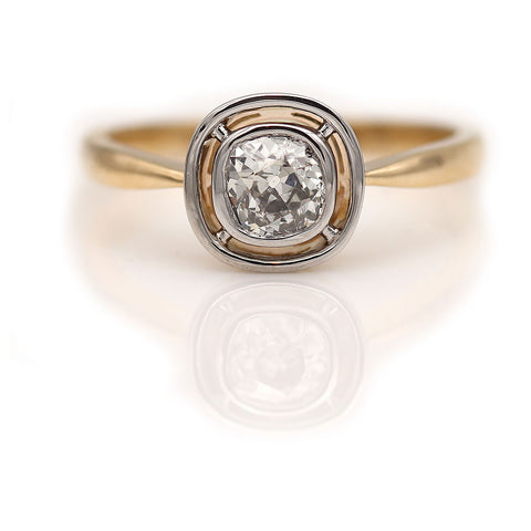 old-mine-cut-diamond-ring