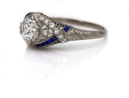 Art Deco Engagement Rings - Shop Online | Vintage Diamond Ring ...