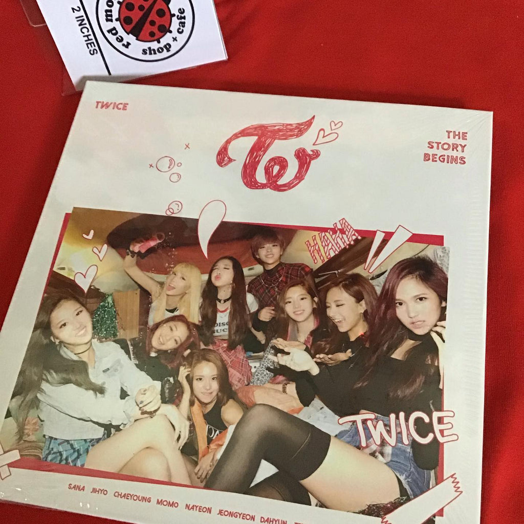 Twice 1st Mini Album The Story Begins No Poster Red Monster Shop