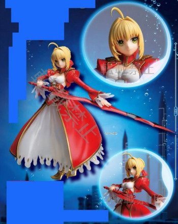 Onhand Spm Figure Saber Fate Extra Last Encore Red Monster Shop