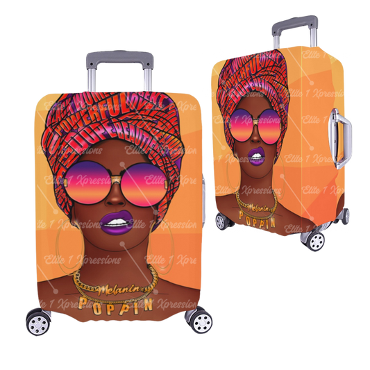 Melanin Queens Women Travel Luggage Cover Suitcase Protector