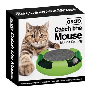 catch the mouse motion cat toy