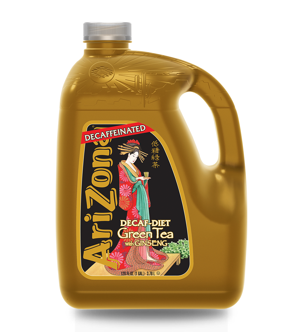 caffeine in arizona green tea