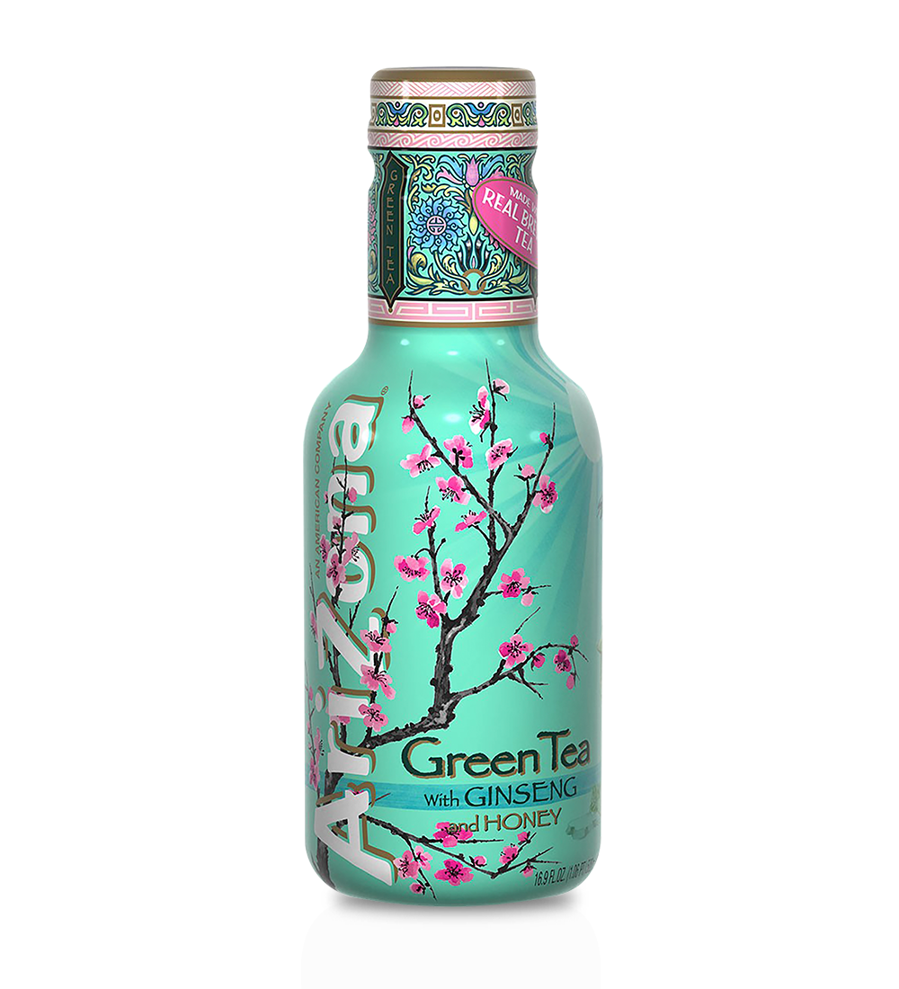 Premium Green Tea Drink With Honey Ginseng Real Sugar Shop Arizona