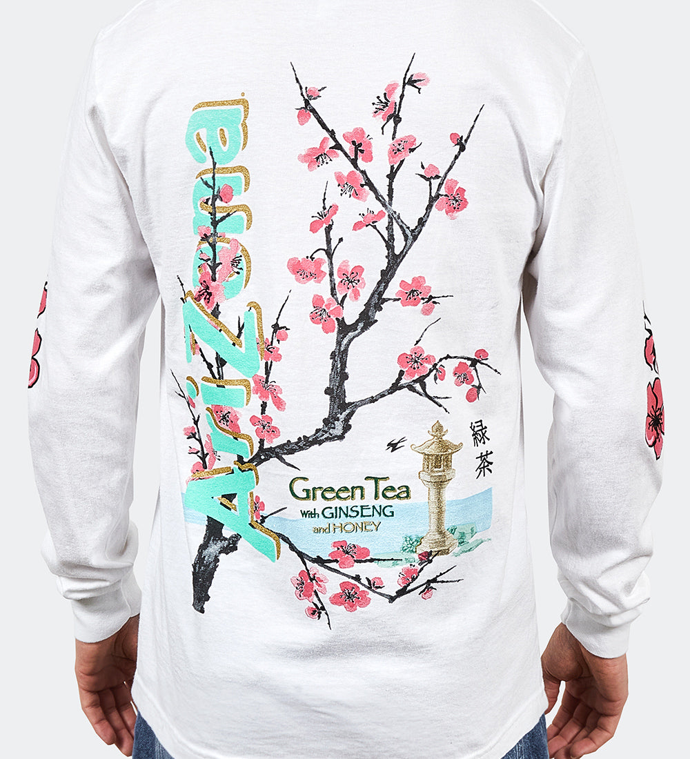 Green Tea Long Sleeve Graphic Tee 