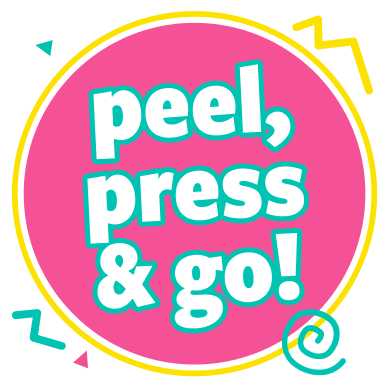 AriZona-x-imPress - peel, press & go! callout image