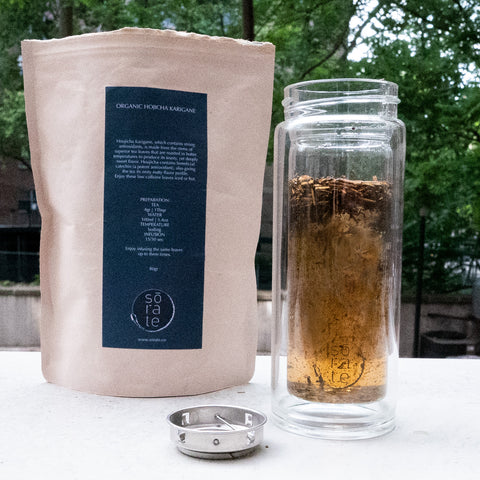 Agua Magica Mezcal Infused Hojicha Green Tea