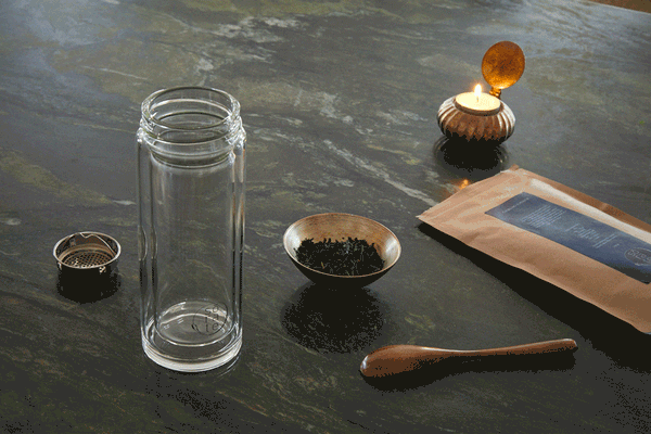 Tea Preparation Sorate Glass Bottle