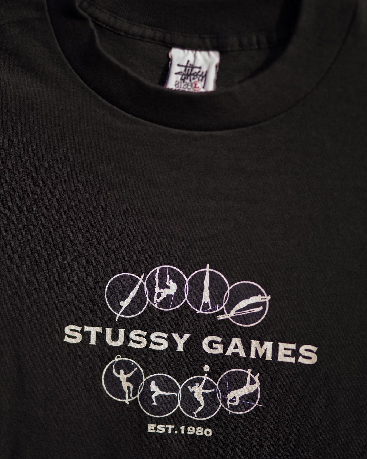 Stussy Since 1980 Big Logo Shirt - Vintage & Classic Tee