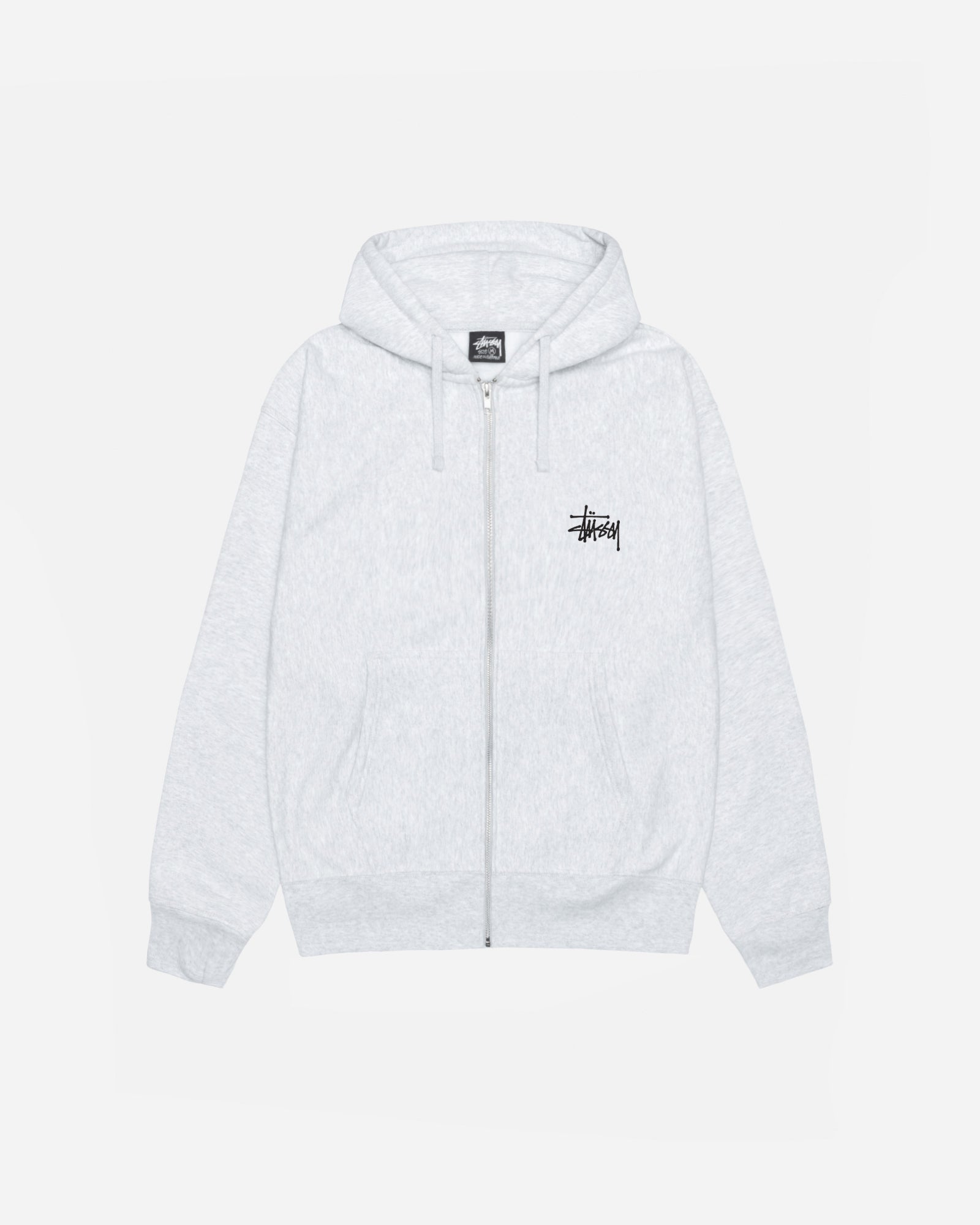 BASIC STÜSSY ZIP HOODIE - Stüssy product image