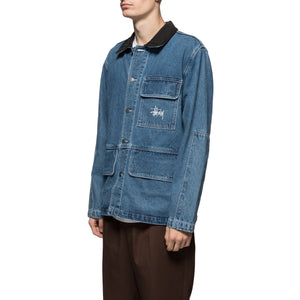 Denim Chore Coat - Mens Jacket | Stussy