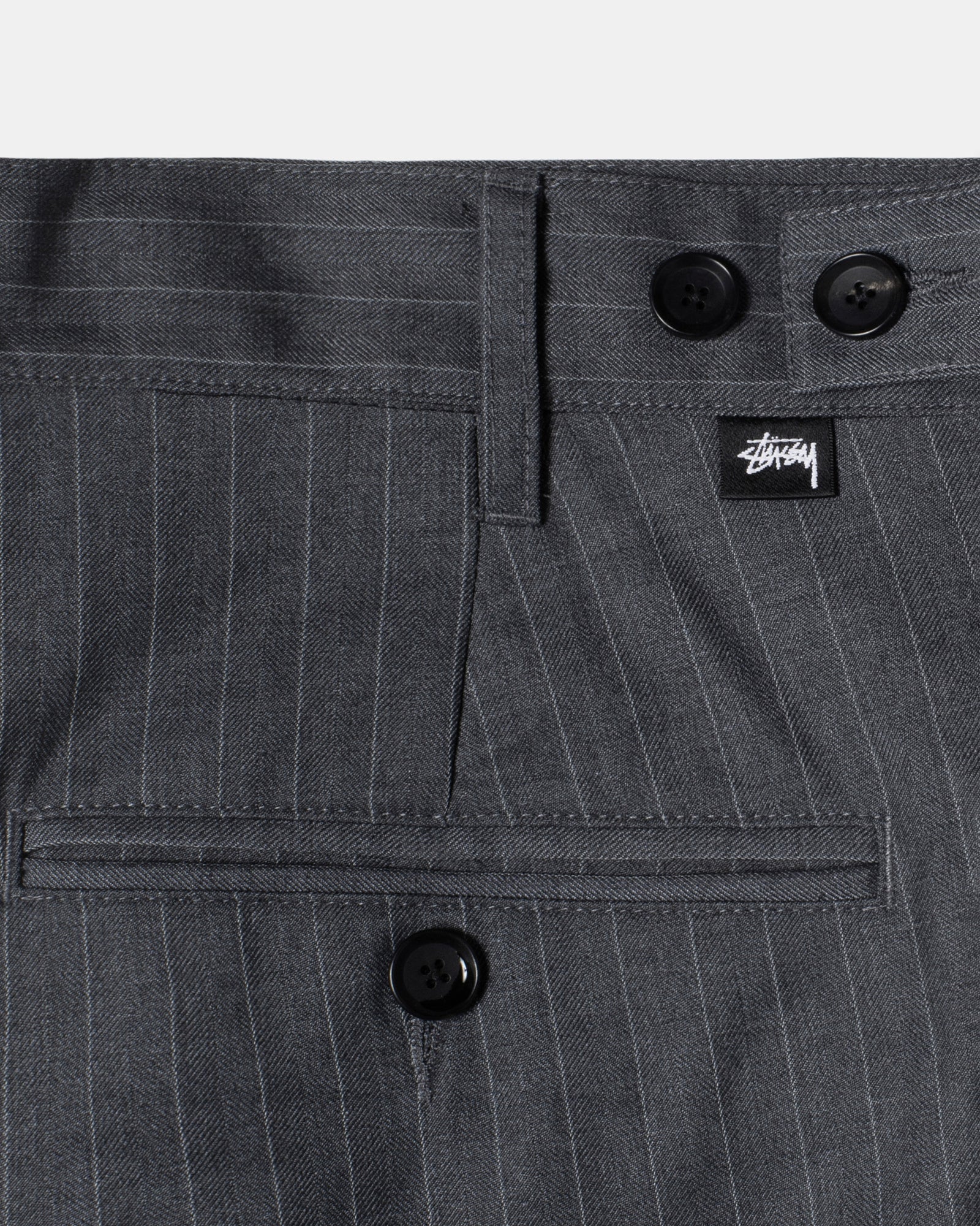 Striped Volume Pleated Trouser - Unisex Pants | Stüssy