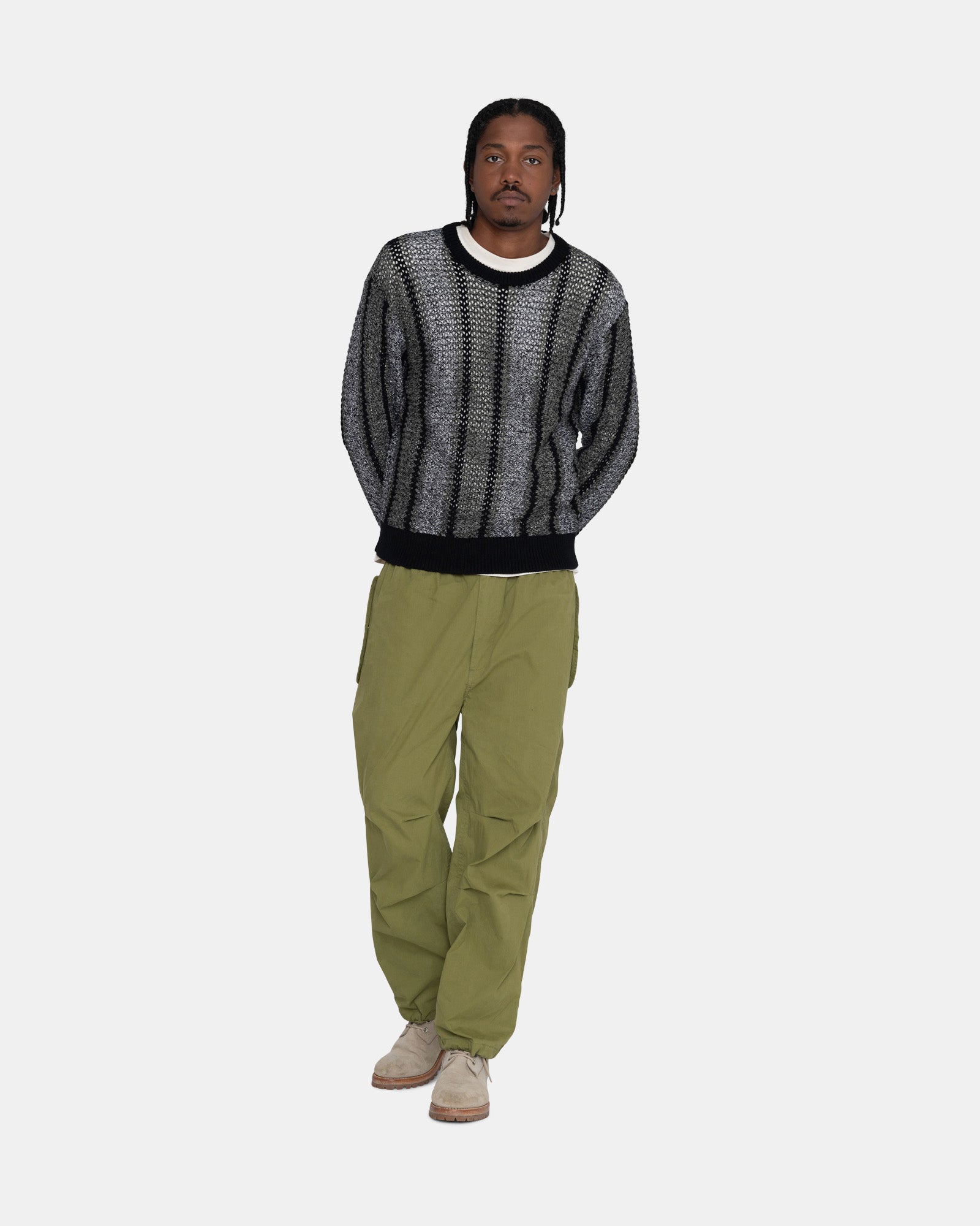 STUSSY 22aw NYCO OVER TROUSERS - ワークパンツ/カーゴパンツ