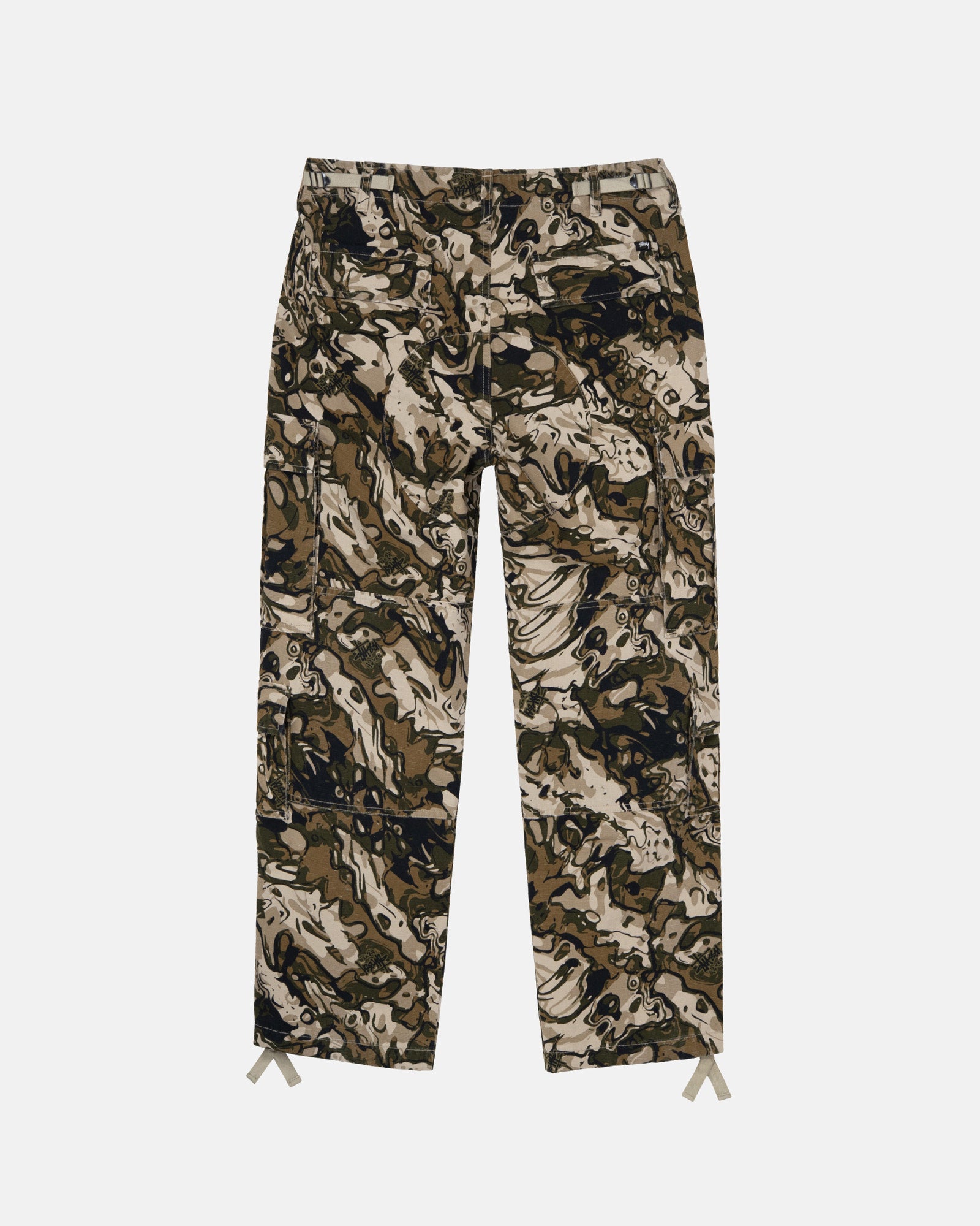 2022人気の STUSSY×Futura pants cargo camouflage ワークパンツ