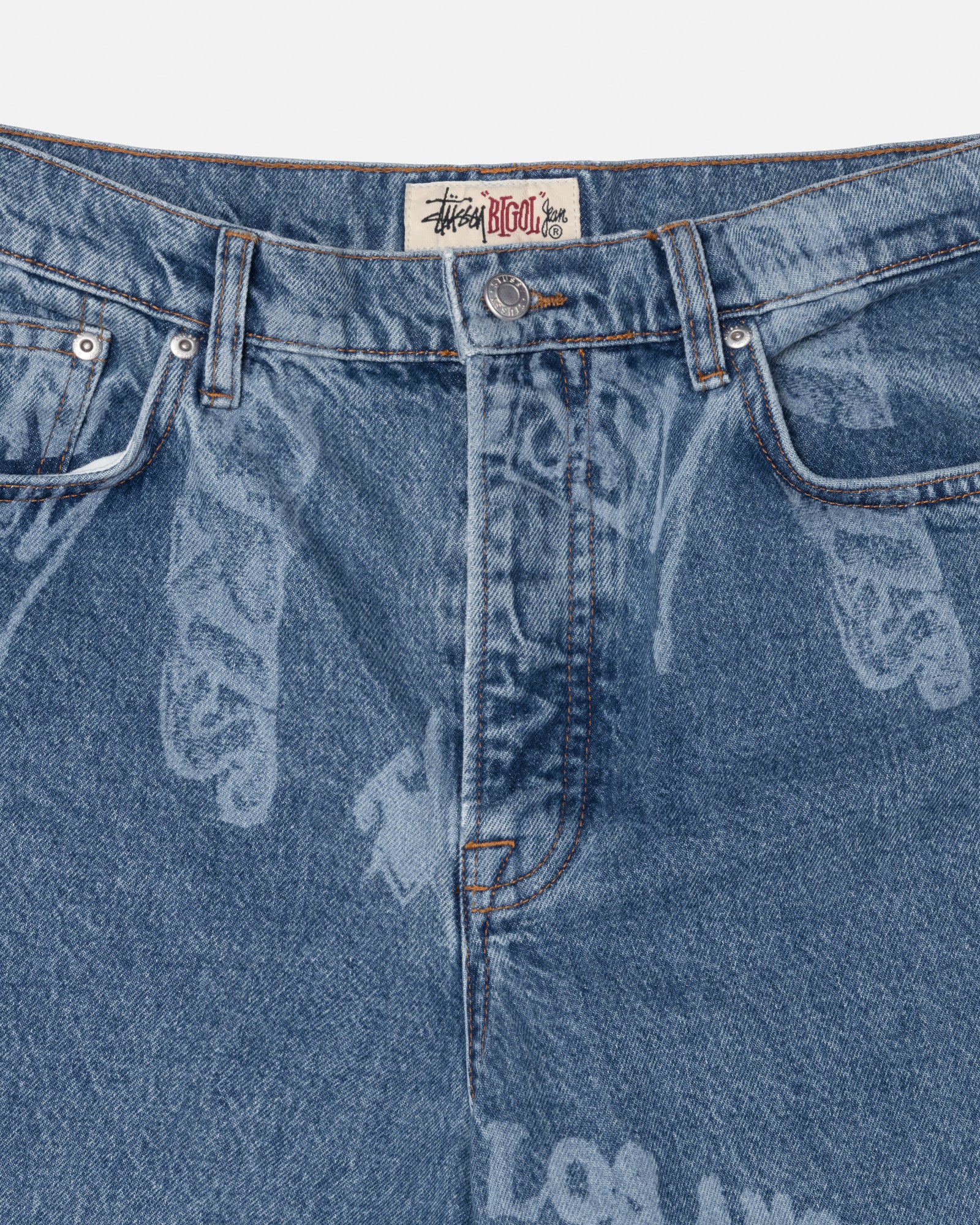 Worldwide Big Ol' Jeans - Unisex Pants | Stüssy