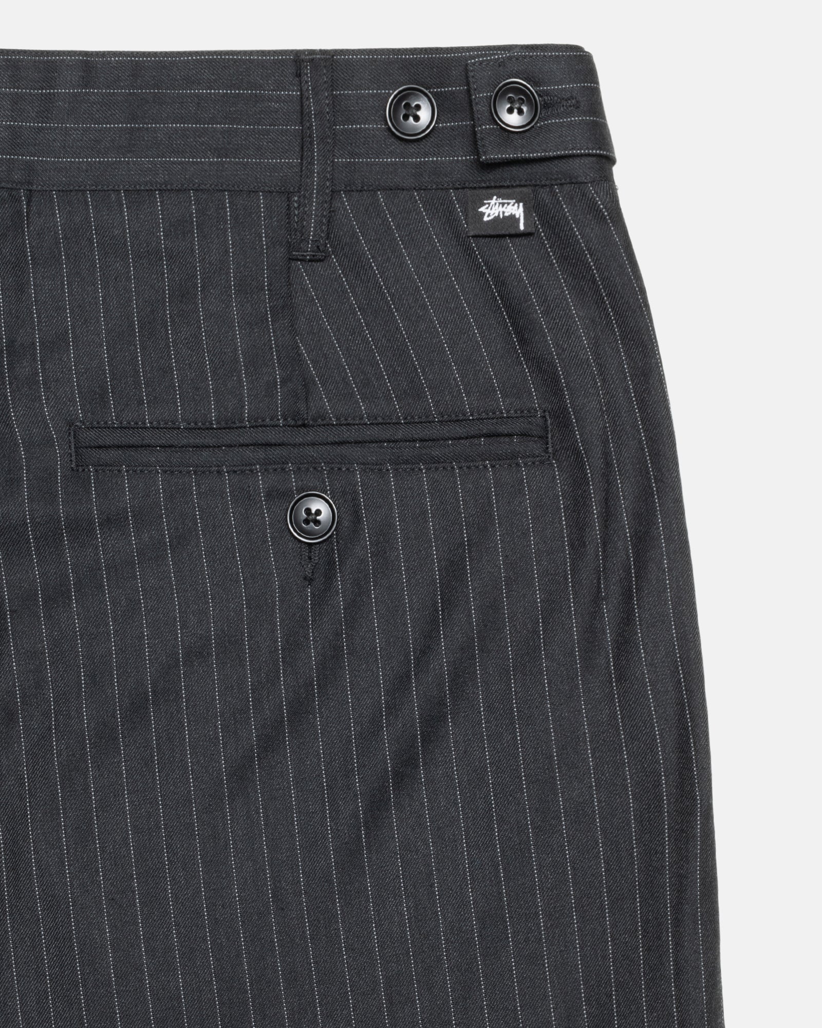 Stripe Volume Pleated Trouser - Unisex Pants | Stüssy