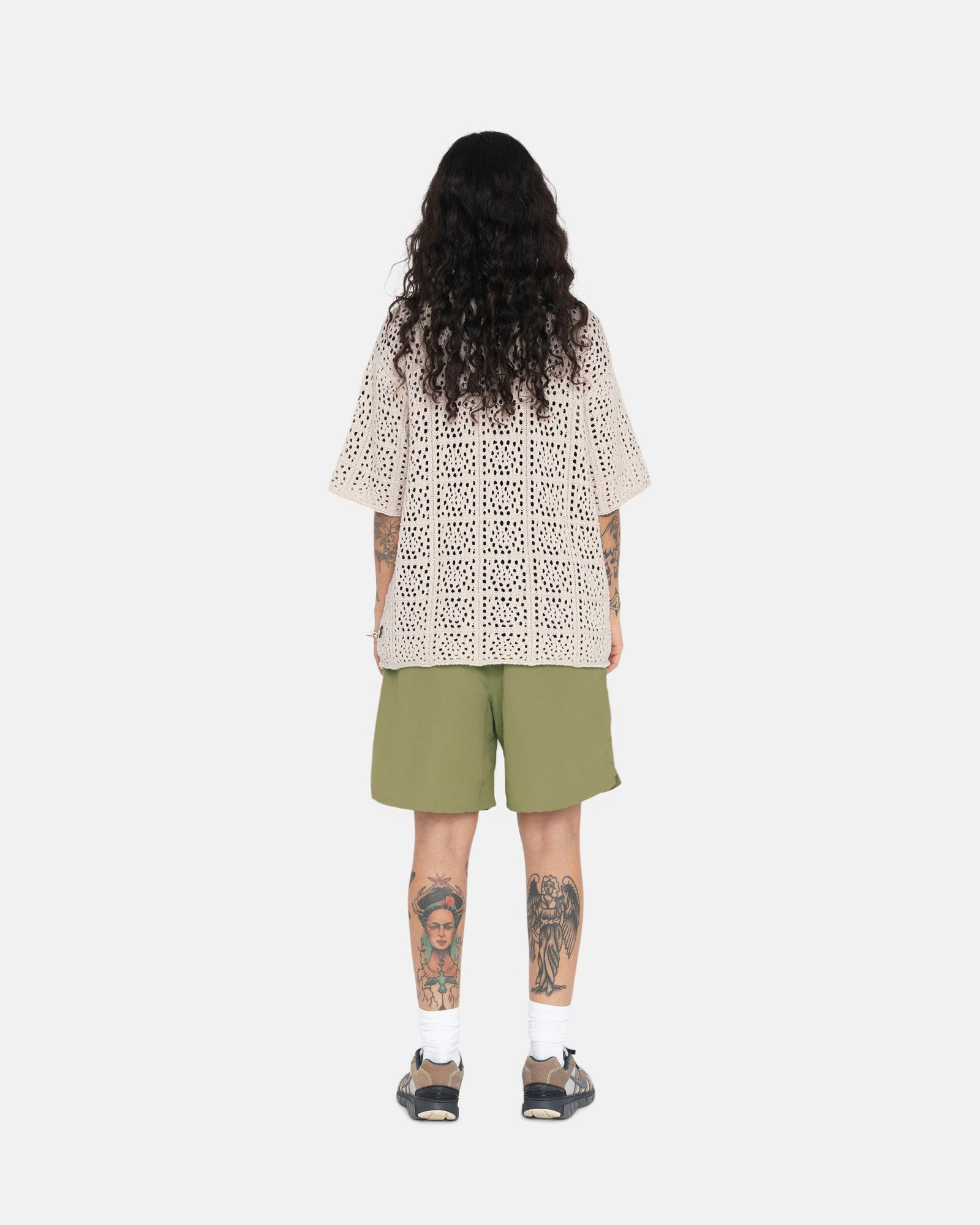 Crochet Shirt - Mens Short Sleeve Sweater | Stussy – Stüssy