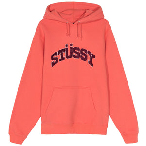 stussy s red hoodie