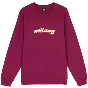 stussy red sweatshirt