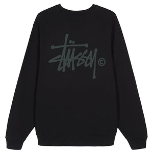 stussy black sweater