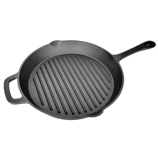 Charmate 24cm Square Cast Iron Frying Pan