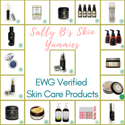 EWG Verified Sally B's Skin Yummies Cleanser and other prodcuts