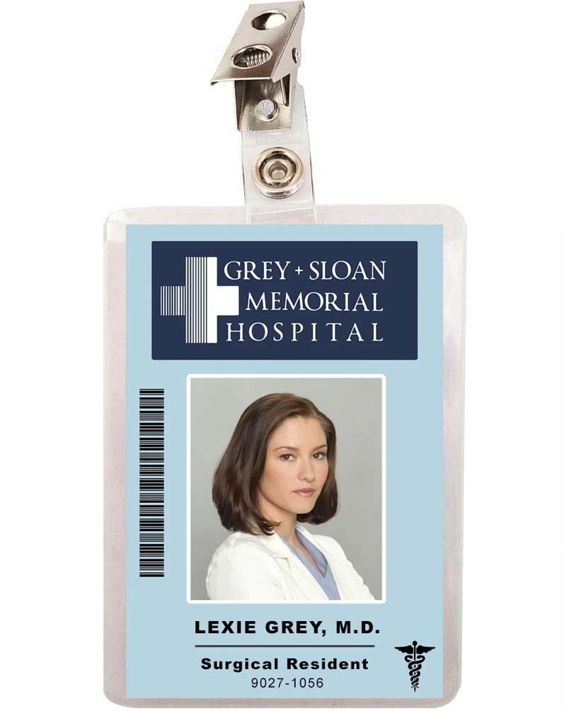 Grey's Anatomy Relax I Saw This Badge Holder Badge Reel Nursing