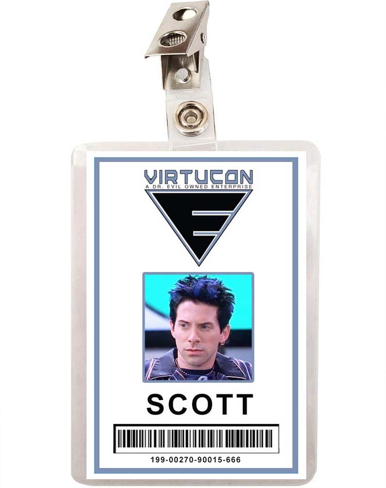 The Avengers Iron Man ID Badge