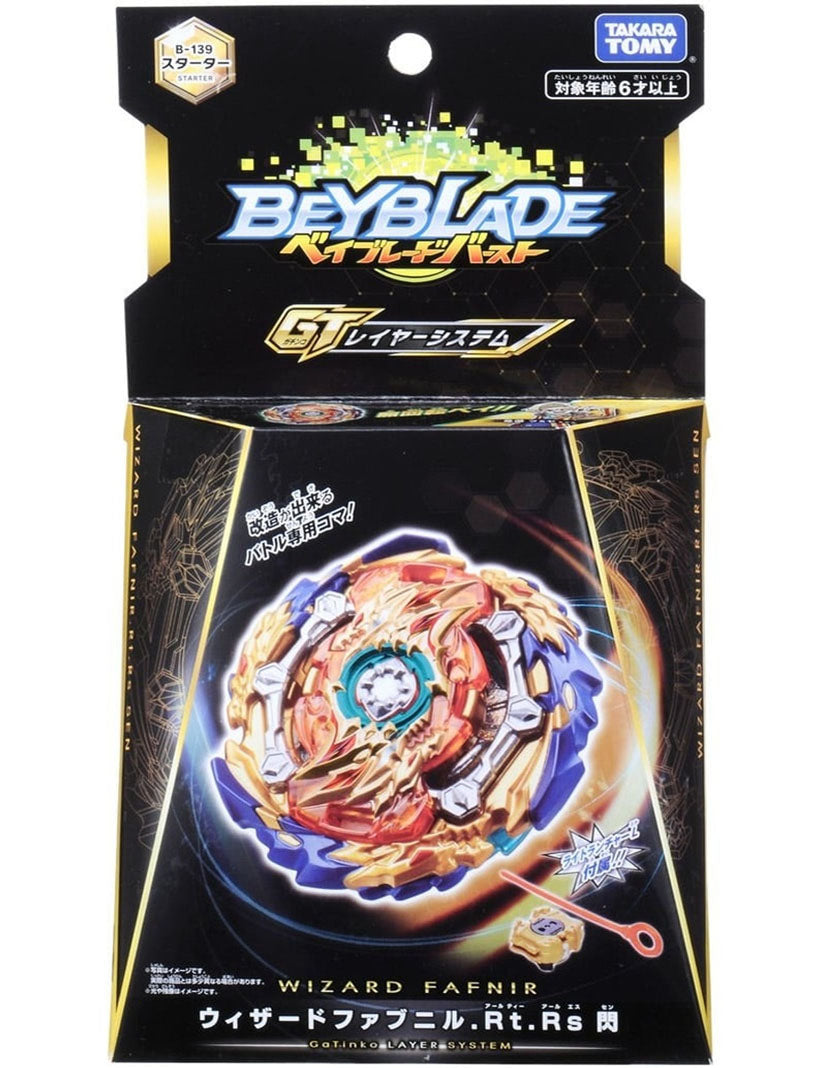 Takara Tomy Beyblade Burst GT - B-139 Wizard Fafnir with Launcher