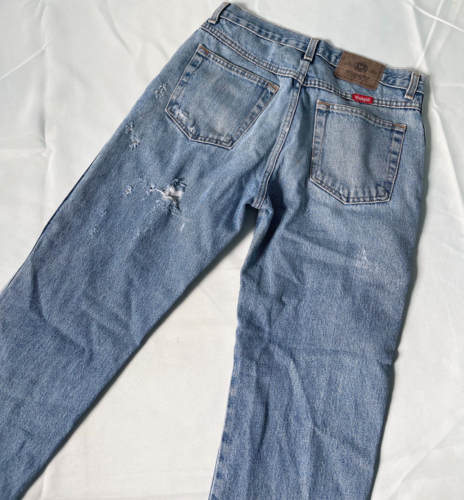 Vintage Late 90's Distressed Wrangler Jeans (25”) – Masha & Jlynn