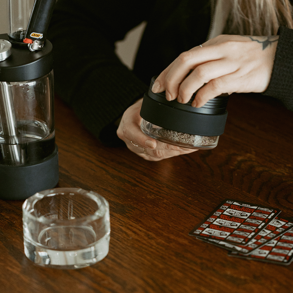 large weed grinder