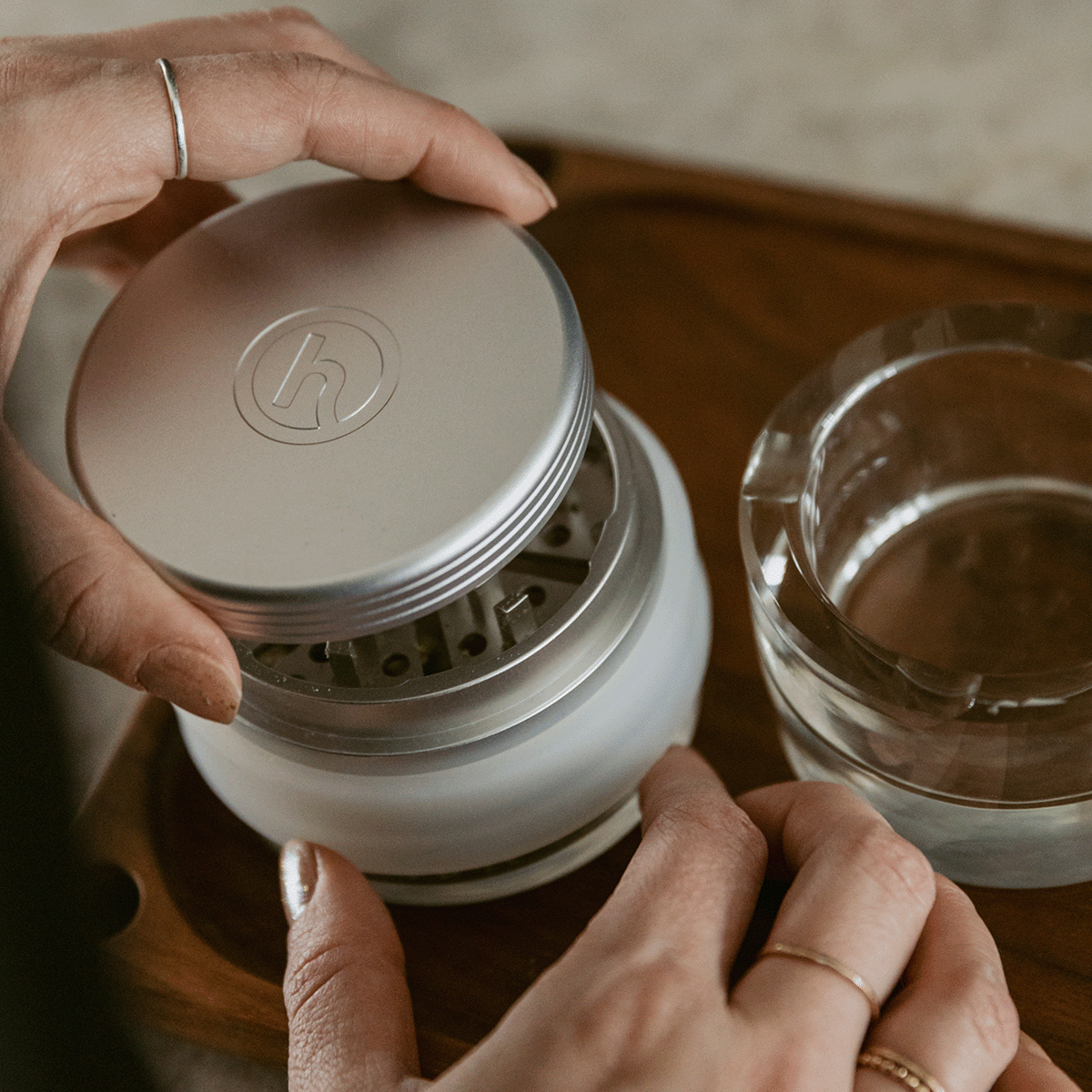 luxury herb grinder