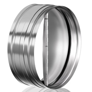 10 Inch Backdraft Damper[Upgraded], One-Way Airflow Duct Damper, Ducting Insert Backflow Preventer Duct Draft Blocker - Hon&Guan