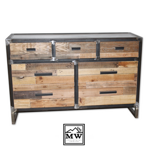 Industrial Design Reclaimed Wood Dresser Mw Industrial Design