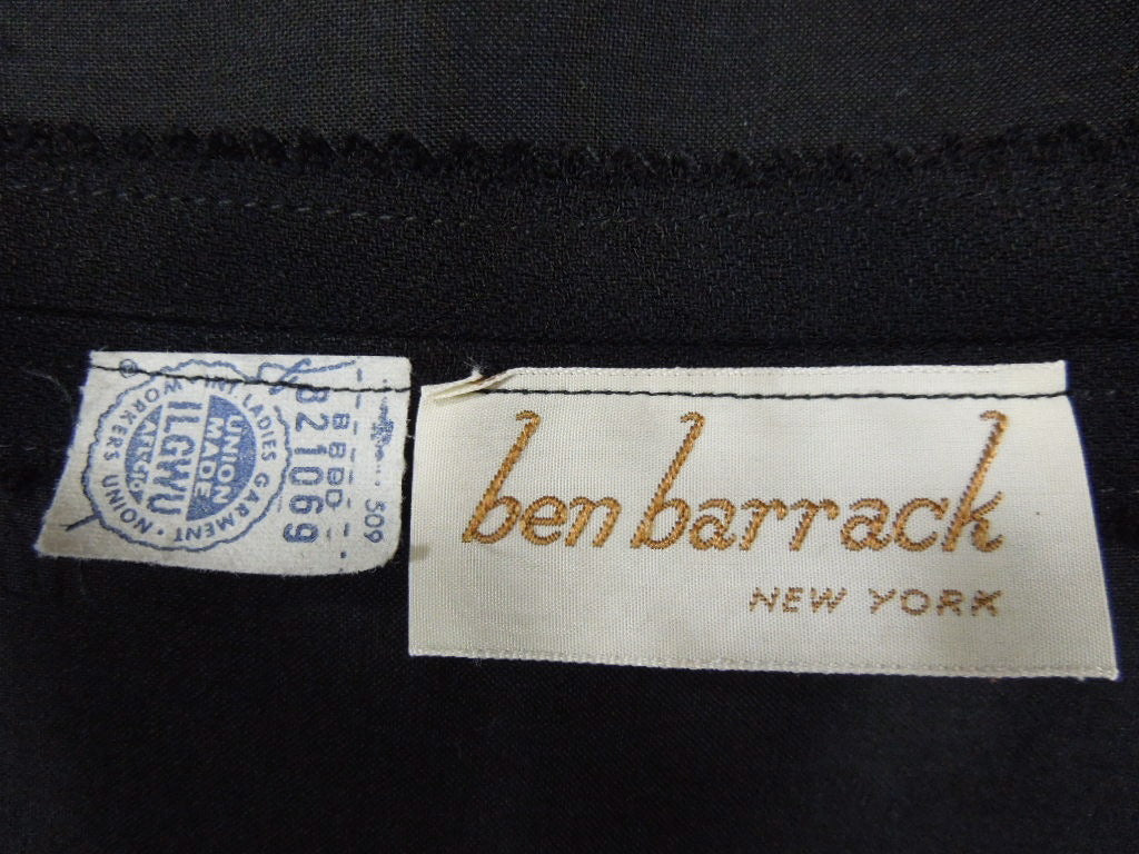 Vintage 60s Little Black Cocktail Dress by Ben Barack – Better Dresses ...