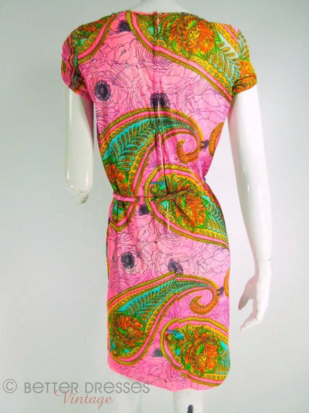 Vintage 1960s Dress in Psychedelic Paisley Print – Better Dresses Vintage