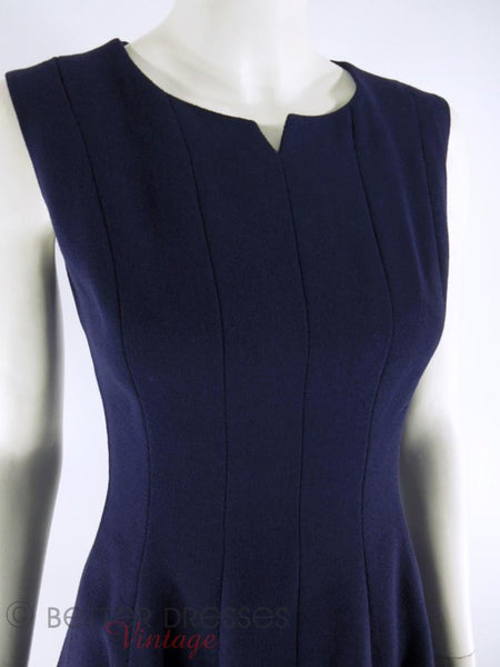 60s Navy Blue Dress & Jacket Set – Better Dresses Vintage