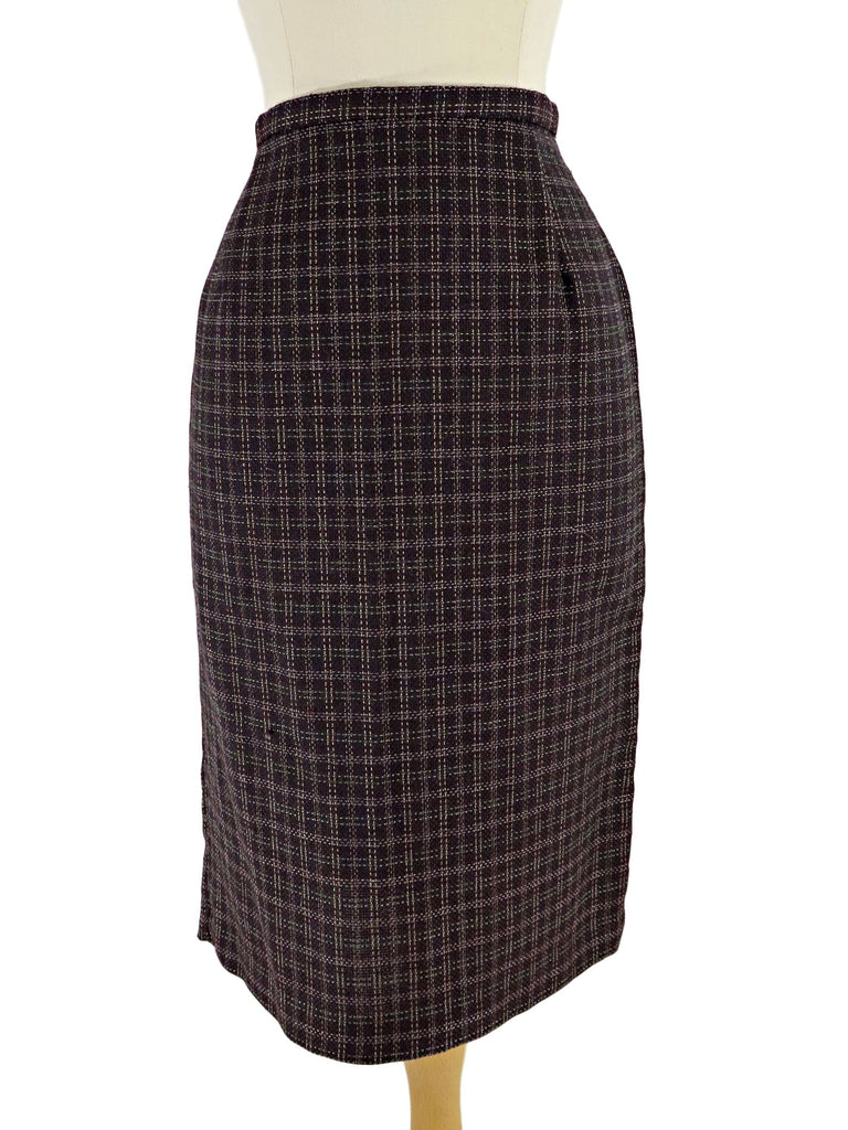 60s Brown Tweed Slim Skirt – Better Dresses Vintage