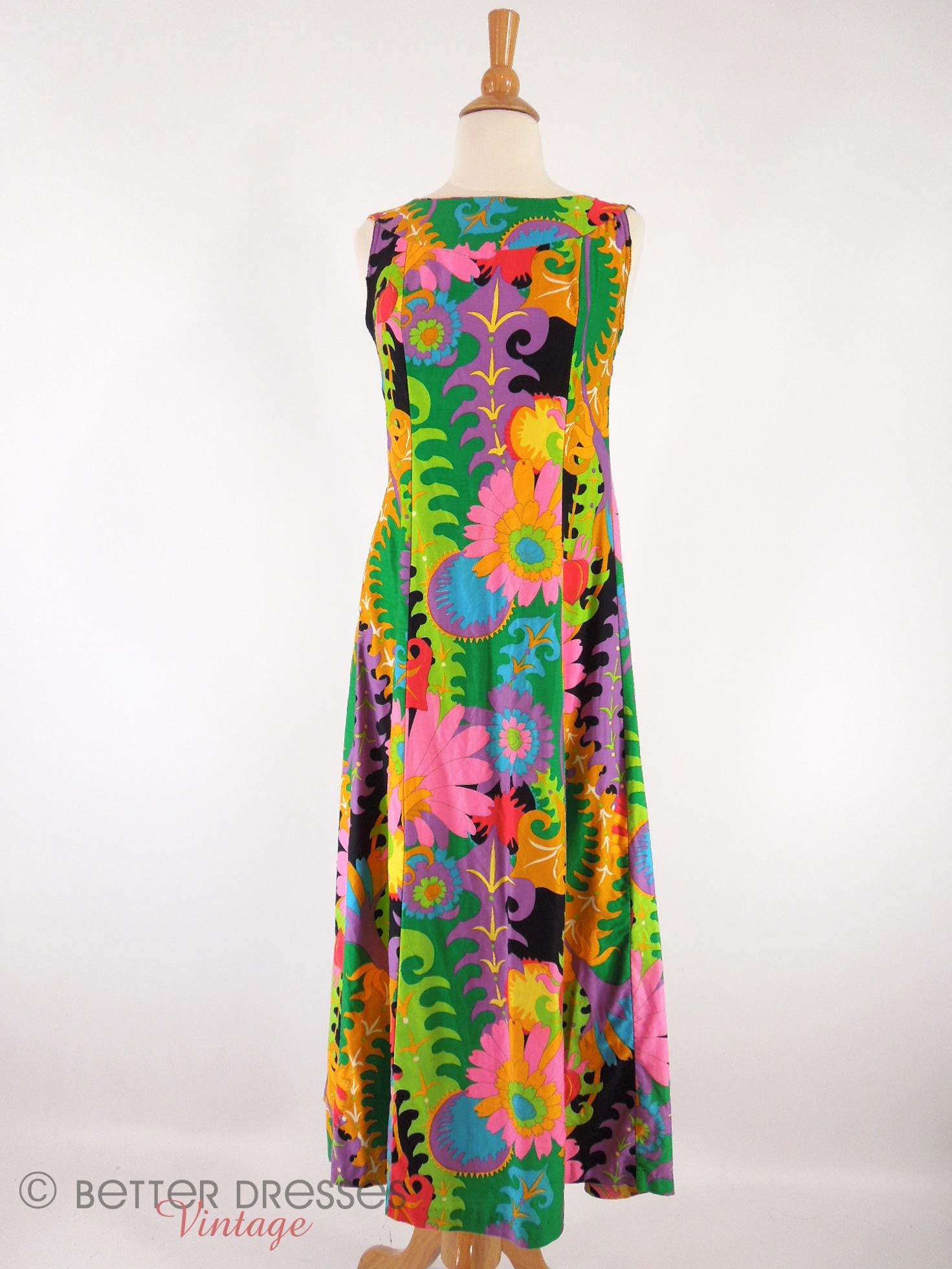 60s Psychedelic Hawaiian Holomu'u – Better Dresses Vintage