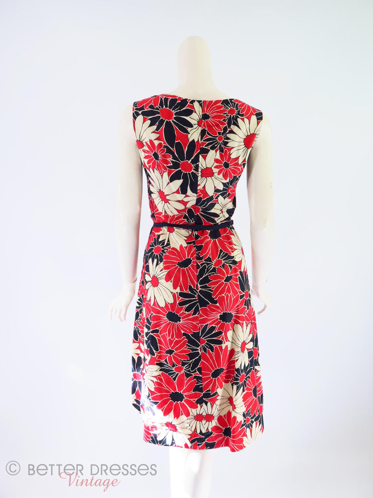 60s Dress & Jacket Set in Red White Blue Floral - med – Better Dresses ...