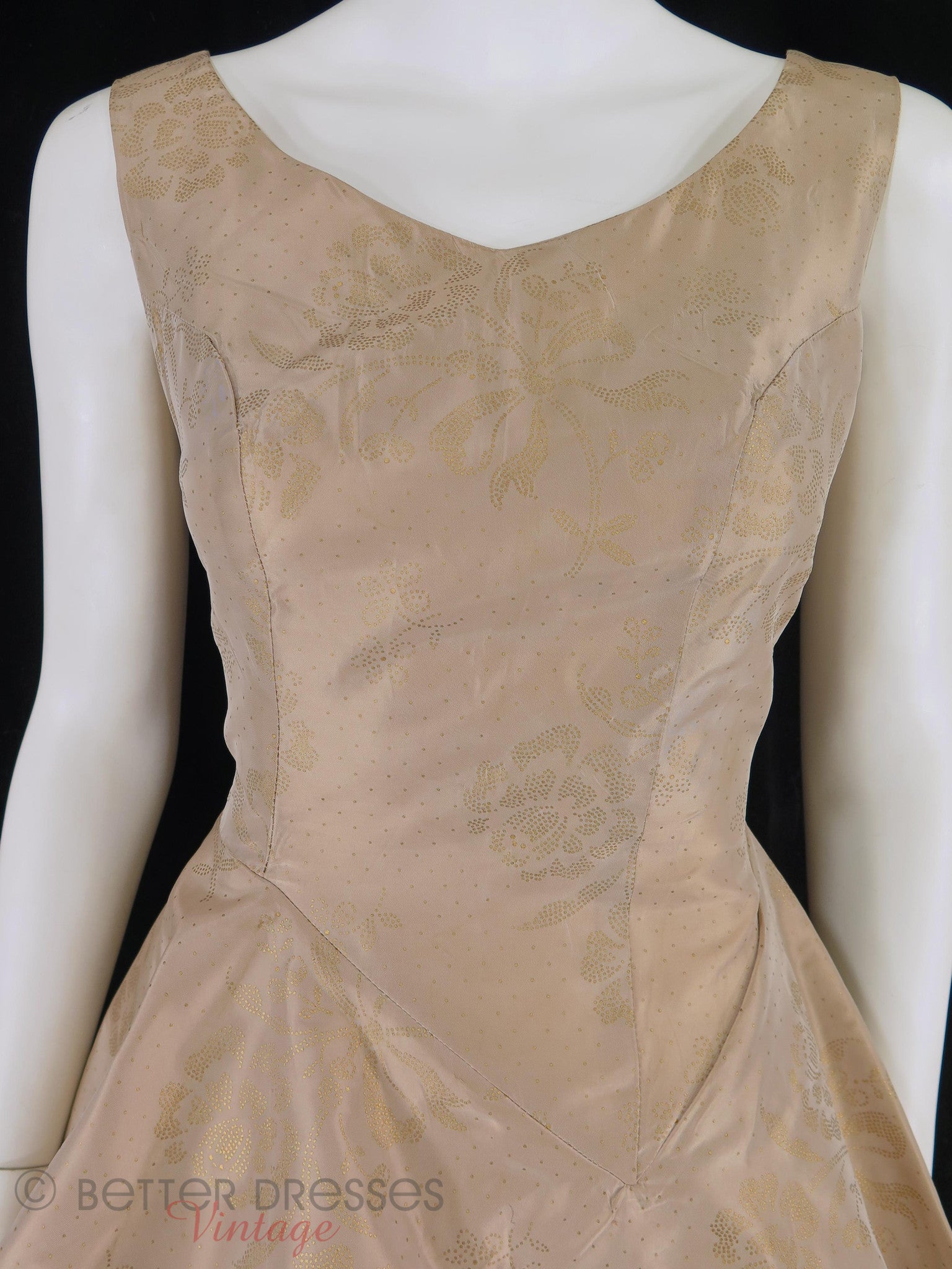 50s Wiggle Dress Slim Cocktail Dress in Taffeta With Peplum - sm ...
