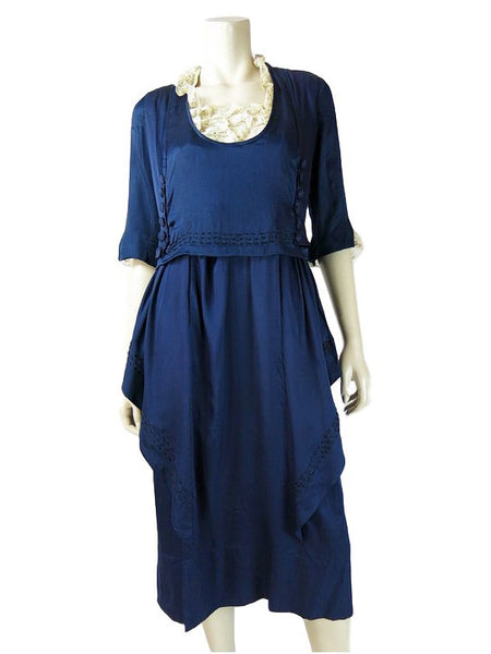 10s Edwardian Silk Dress – Better Dresses Vintage