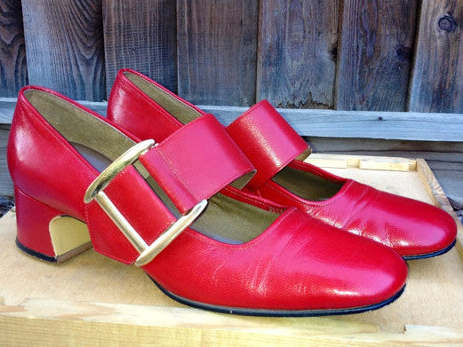 60s mary jane shoes