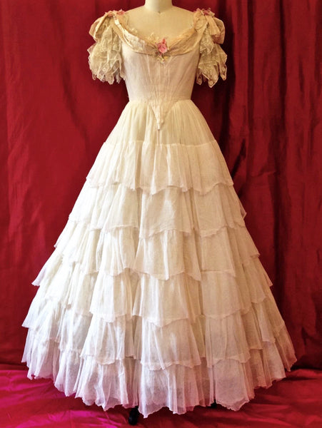 White Southern Belle Gown - Wedding Dress - Quinceanera – Better ...