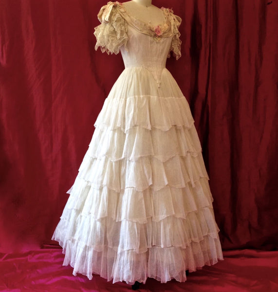 White Southern Belle Gown - Wedding Dress - Quinceanera – Better