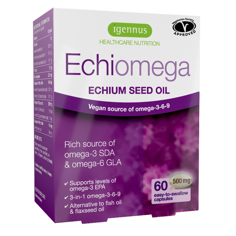 Pure & Essential Vegan Omega-3 & Astaxanthin, 60 gélules - Igennus -  VitalAbo