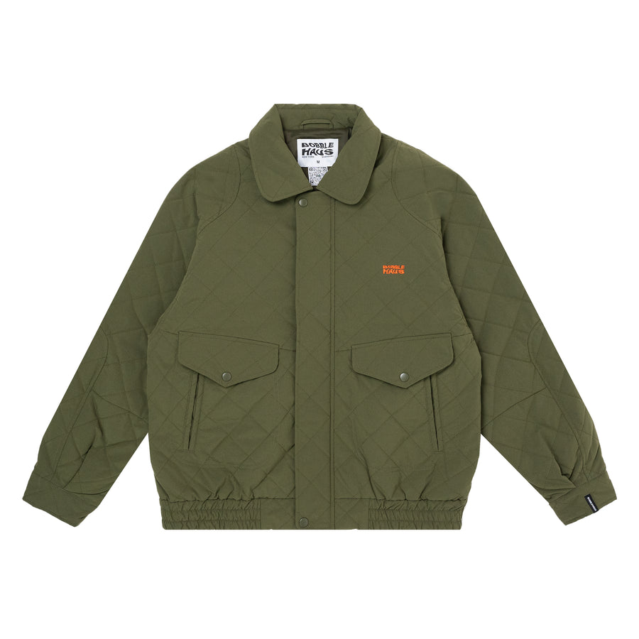 BH Nylon Quilted Coaches Jacket - Bobblehaus