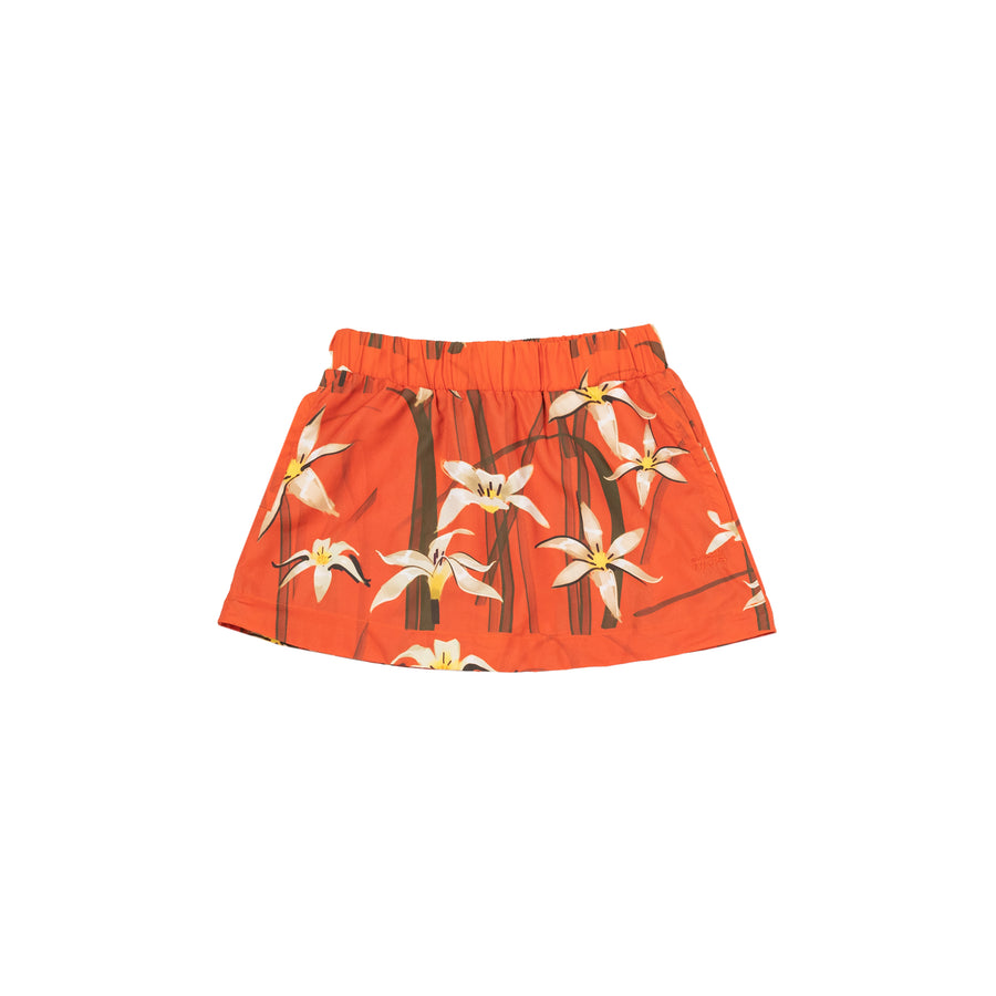 BH Printed Nylon Zip-off Parachute Skirt - Bobblehaus