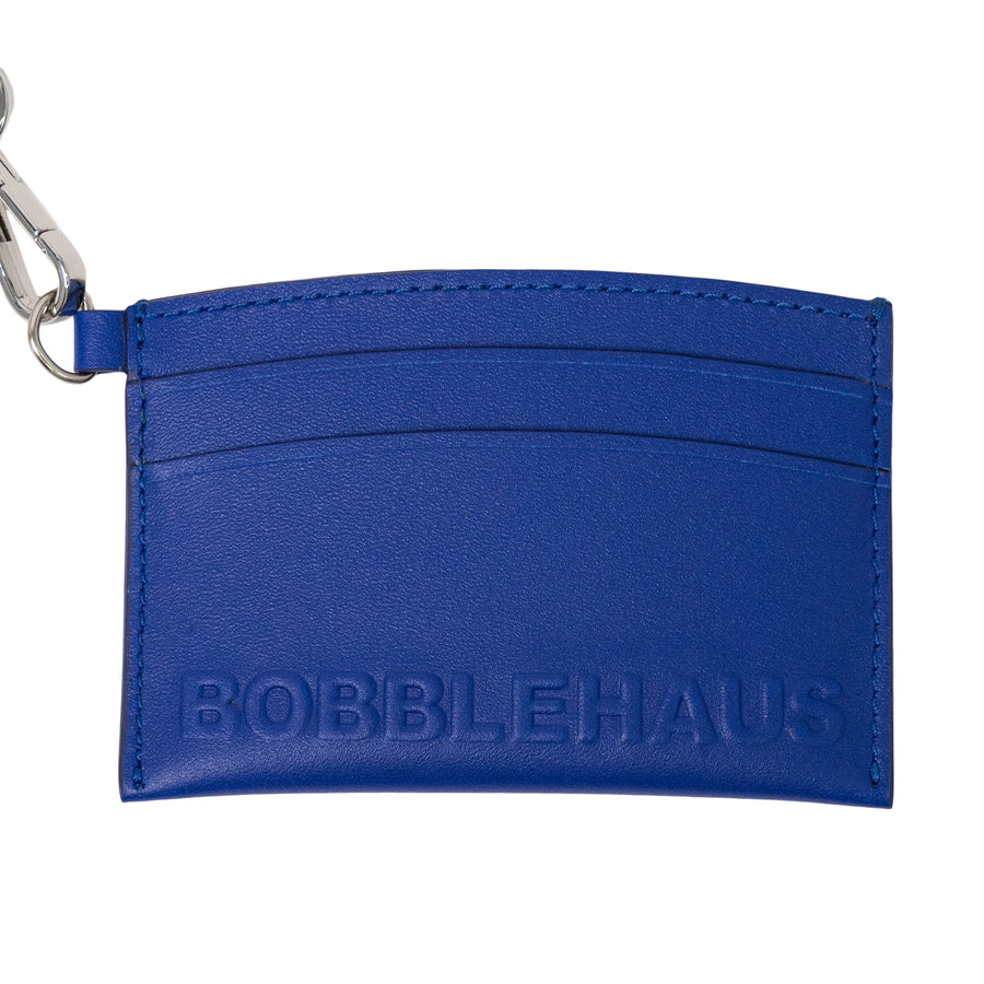 BH Embossed Logo Leather Card Case - Bobblehaus
